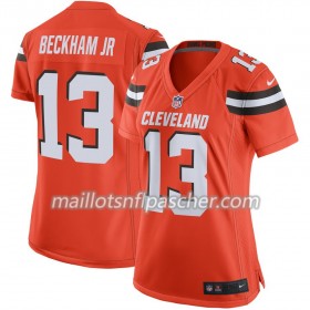 Maillot Cleveland Browns Odell Beckham Jr 13 Nike Orange - Femme